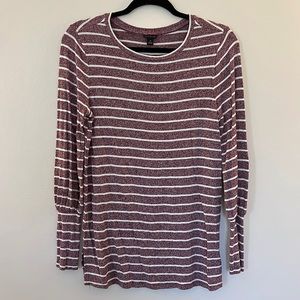 Ann Taylor Striped Tunic Top